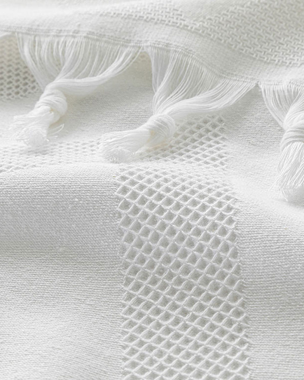 Leona Cotton Jacquard Summer Blanket (view 9)