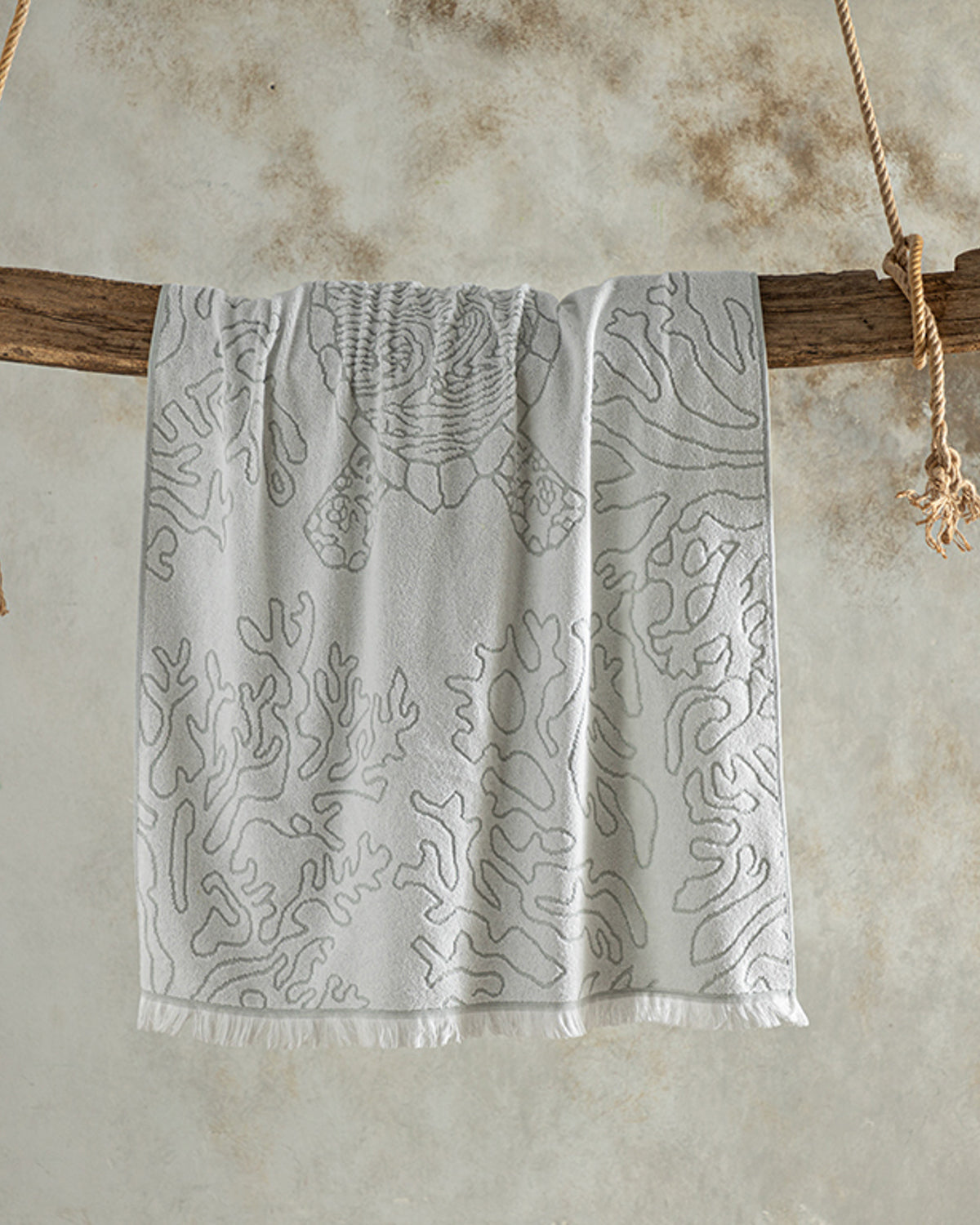 Turtle Cotton Polyester Single Surface Beach Towel 75x150 cm Dark Green (view 2)