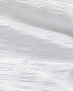 Lidya Cotton Embossing Double Duvet Cover Set 200x220 cm White (view 4)