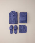 Soft Cotton Bathrobe - White - S-M (view 2)