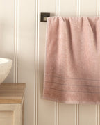Soft Cotton Face Towel 50x90 cm - Light Pink