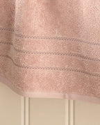 Soft Cotton Face Towel 50x90 cm - Light Blue (view 2)