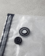 Vacuum Pro Lock Glass 7 pcs with Vacuum Device Storage Container 820 + 1550 + 2700 ml Black (view 5)