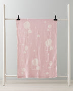 Kuzu Cotton Girls Baby Blanket 80x120 cm Pink (view 3)