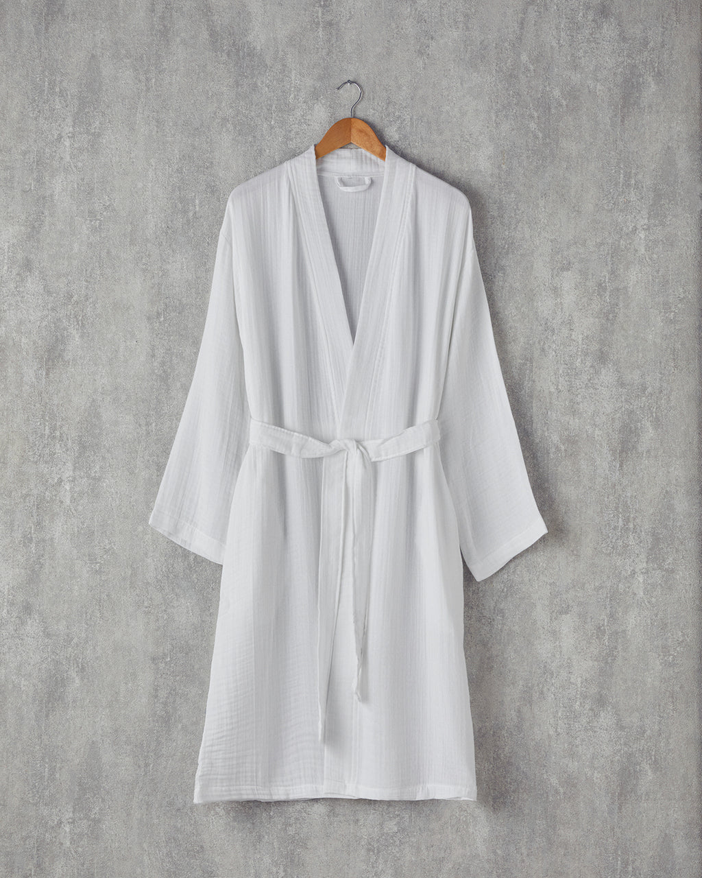 Barbara Cotton Muslin Bathrobe (view 7)