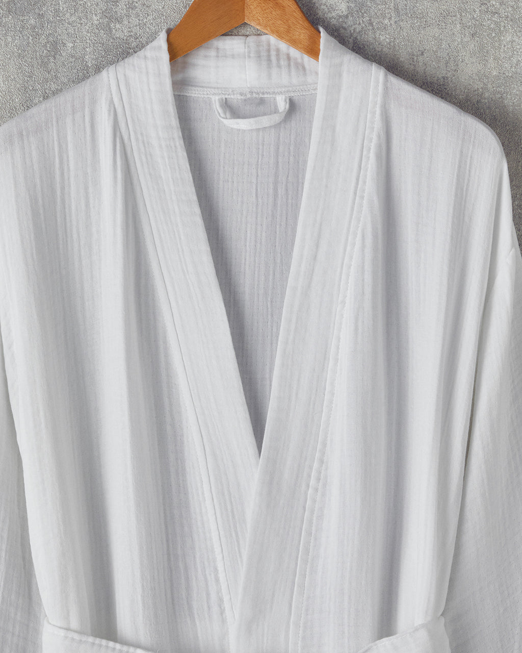 Barbara Cotton Muslin Bathrobe (view 8)