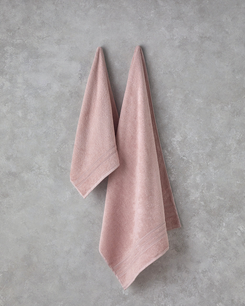 Pure Basic Face Towel 50x90 cm Light Pink (view 3)