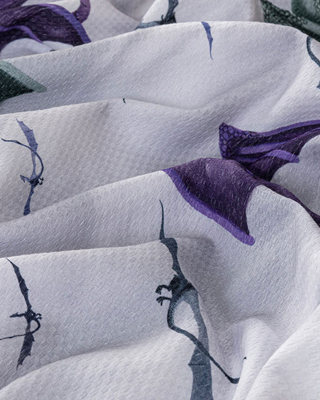 Ejderha Cotton Kids Summer Blanket 150x200 cm Gray (view 3)