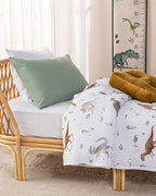 Dinazor Cotton Kids Summer Blanket 150x200 cm Beige
