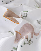 Dinazor Cotton Kids Summer Blanket 150x200 cm Beige (view 3)