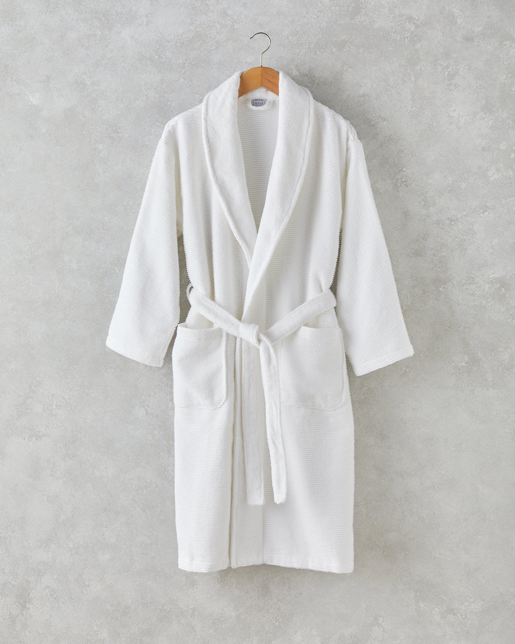 Rosita Microcotton Bathrobe S-M White