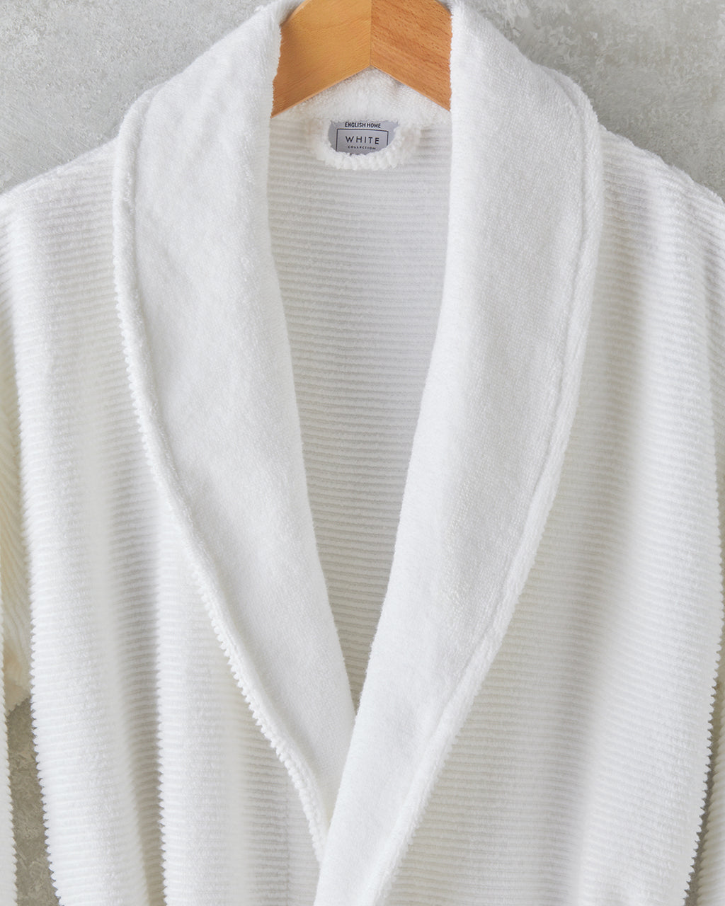 Rosita Microcotton Bathrobe S-M White (view 2)