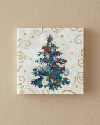 Festive Tree Paper 20 pcs Napkin 33x33 cm White
