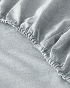 Flower Heaven Soft Cotton with Digital Print Duvet Cover Set Gray (view 10)