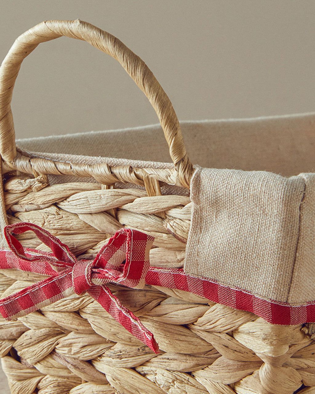 Allure Wicker Bread Basket 30x20 cm Beige (view 2)