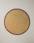 Tesserae Wicker Table Mat 38 cm Beige