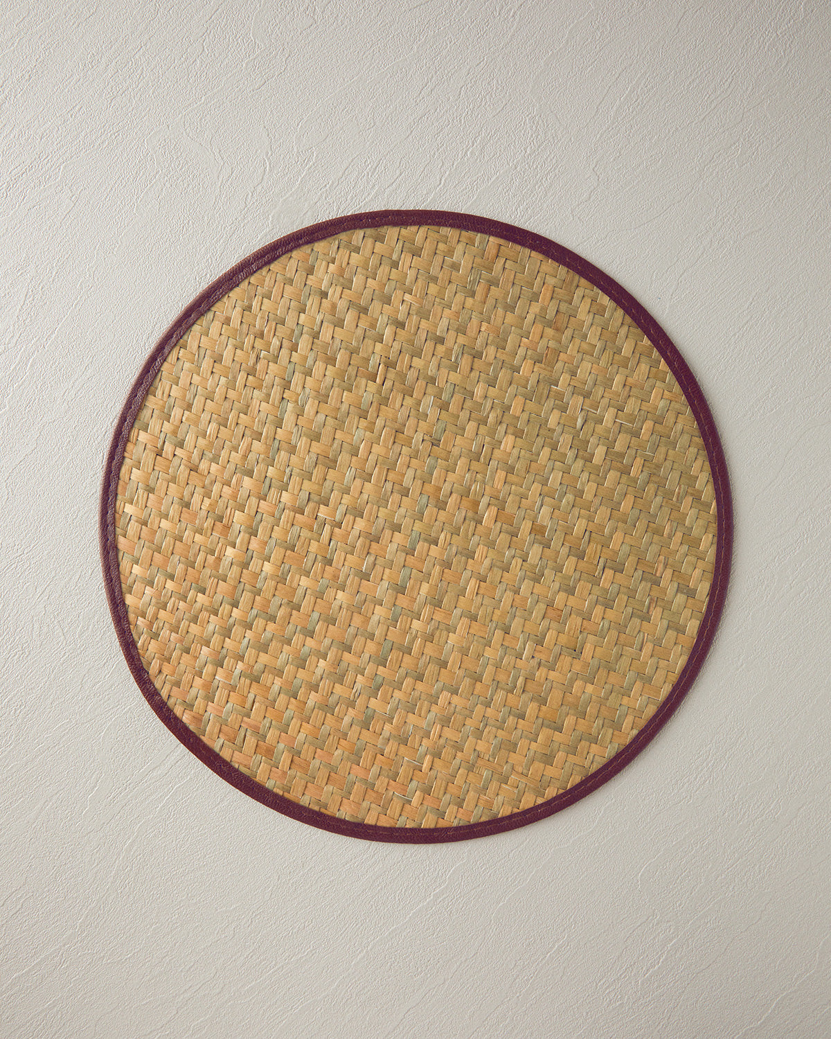 Tesserae Wicker Table Mat 38 cm Beige