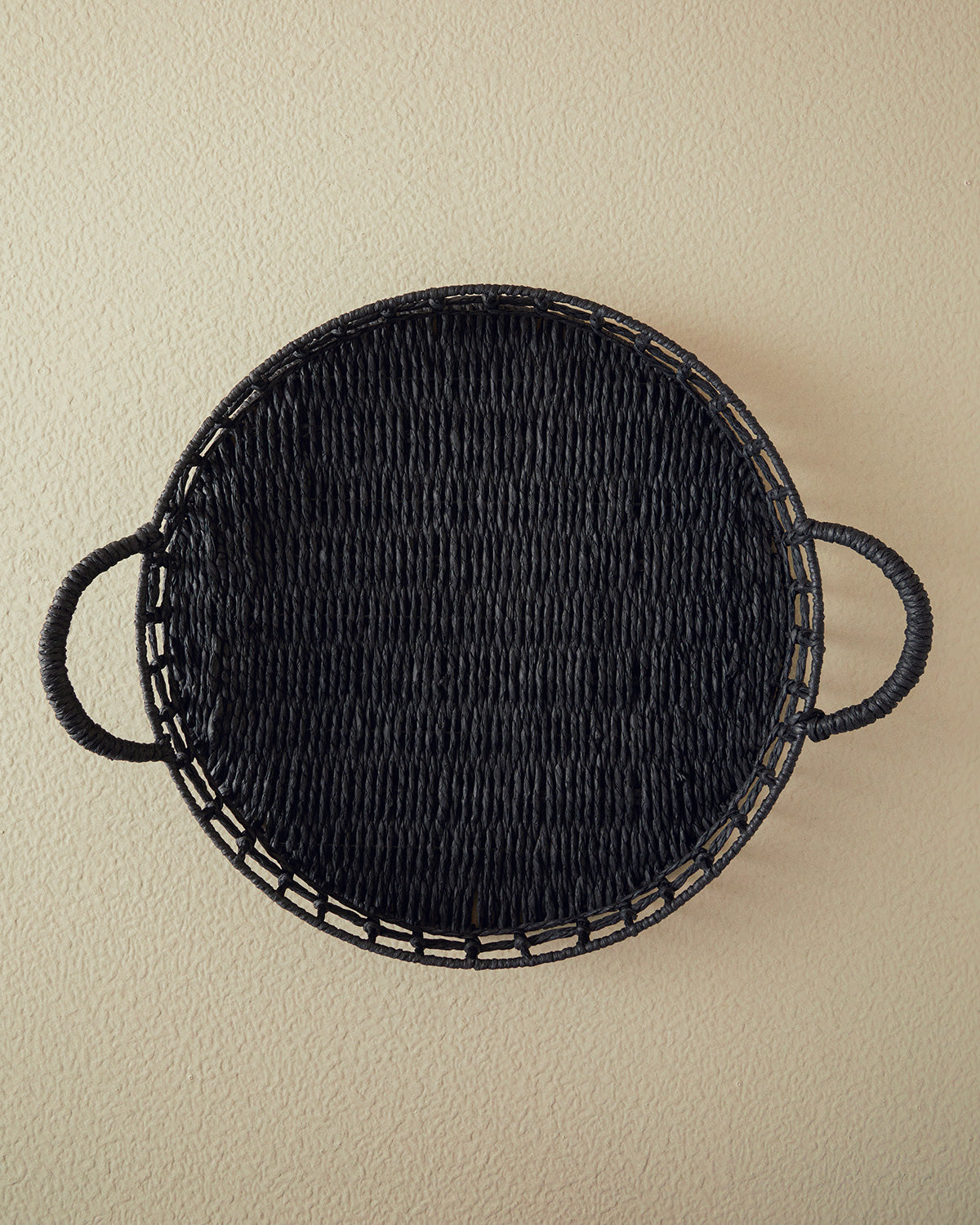 Calantha Paper - Metal Tray 35 cm Black
