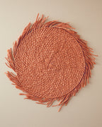 Martina Paper Table Mat 38 cm Salmon