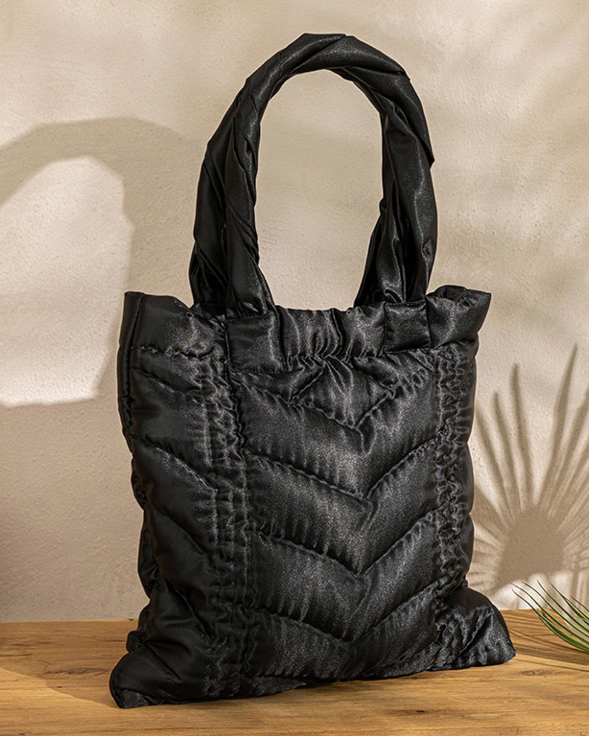 Moon Polyester Women Bag 40x40 cm Black