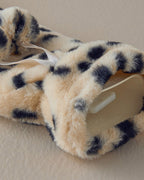 Spotty Hot Water Bottle Cream Black (view 6)