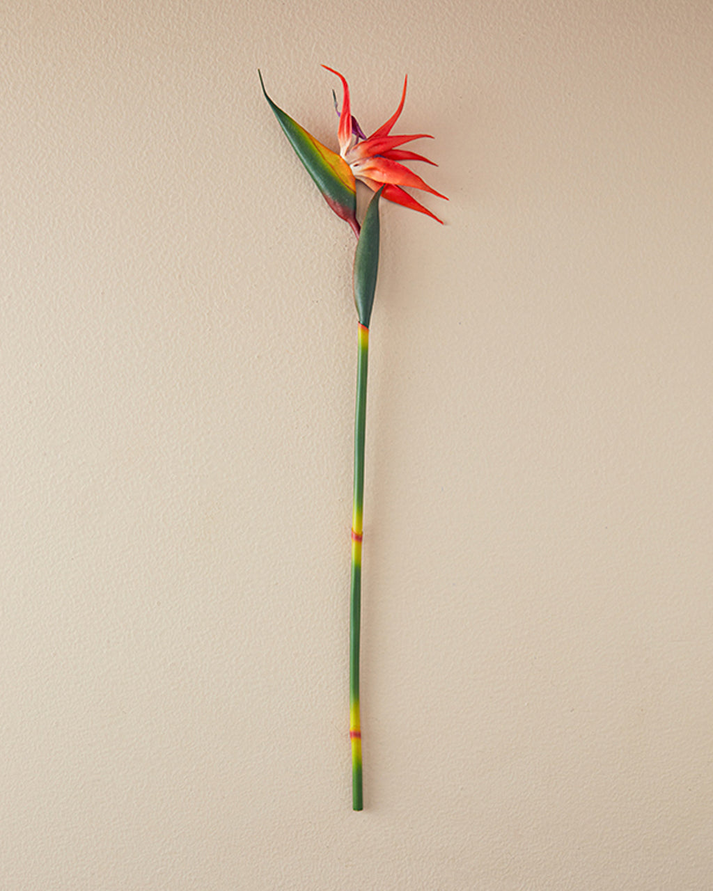 Single Branch Artificial Flower 90 cm Orange