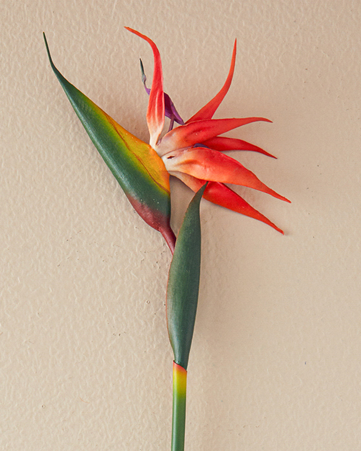 Single Branch Artificial Flower 90 cm Orange (view 2)