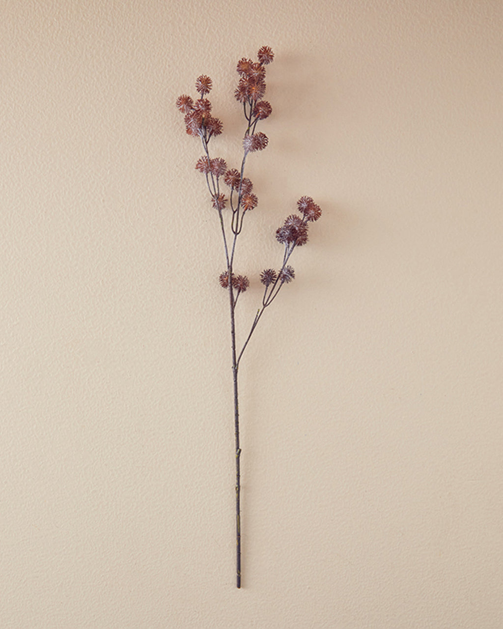 Single Branch Artificial Flower 72 cm Brown