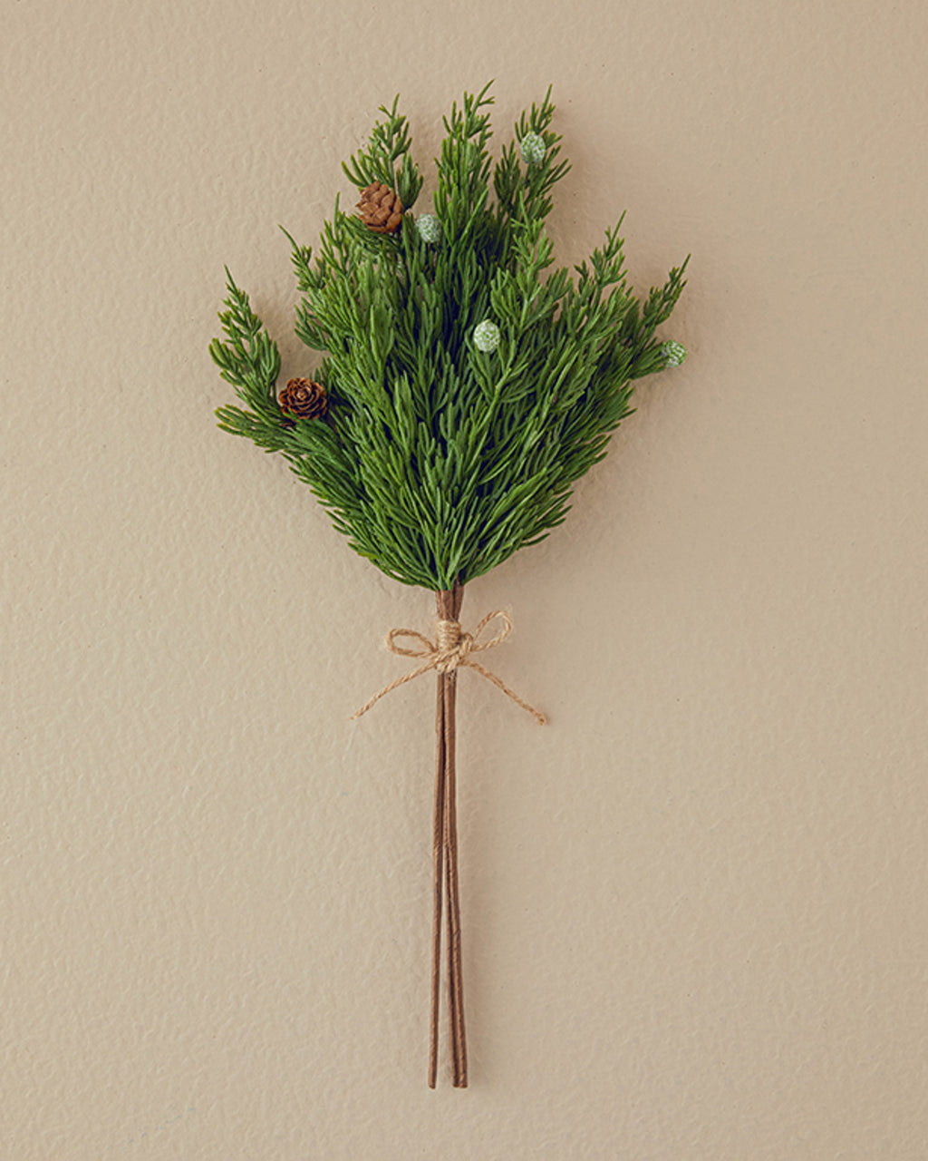 Savin Spray Single Branch Artificial Flower 41 cm Green