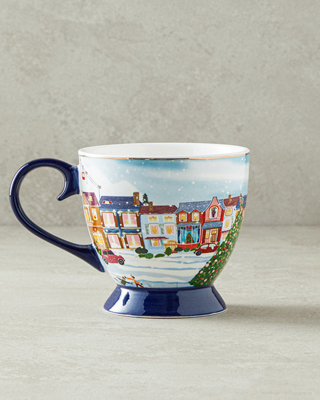 Cheerful Place New Bone China Mug 460 ml Colored (view 2)