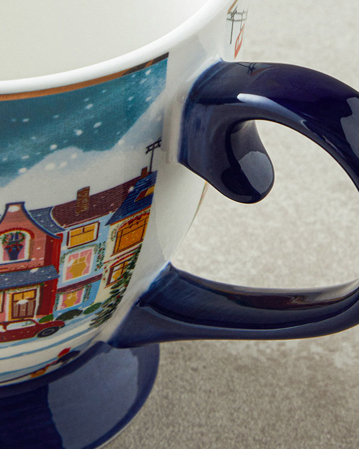 Cheerful Place New Bone China Mug 460 ml Colored (view 3)