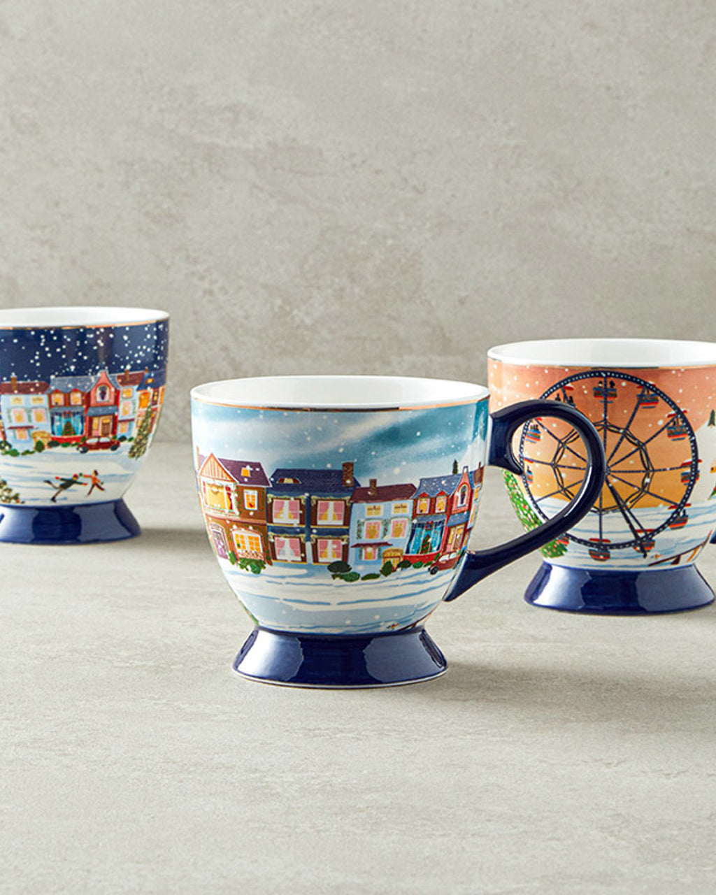 Cheerful Place New Bone China Mug 460 ml Colored (view 5)