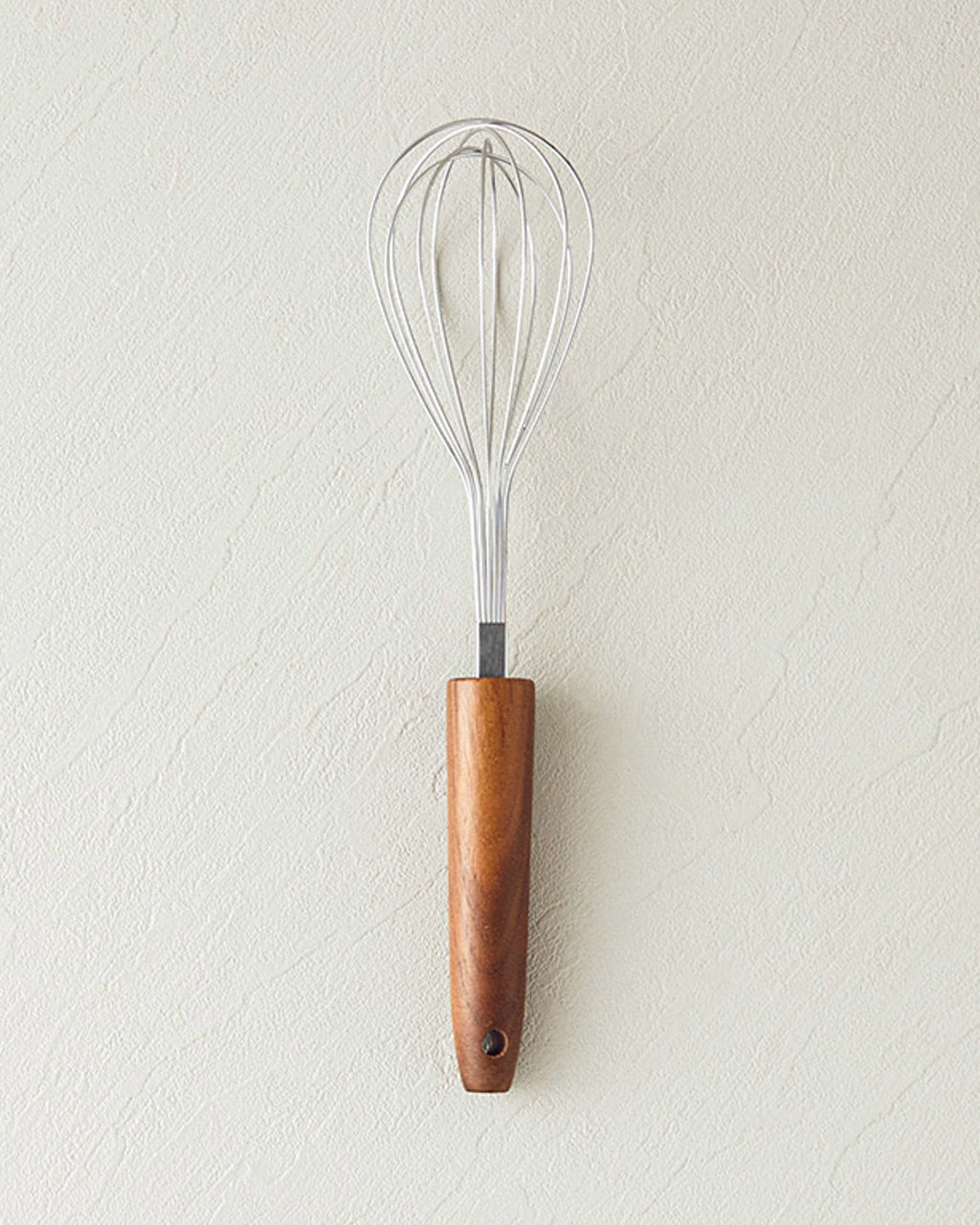Woody Beater Steel Whisker Kitchen Tool 30.5 cm Brown