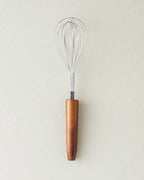 Woody Beater Steel Whisker Kitchen Tool 30.5 cm Brown