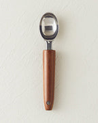 Steel Ice Cream Scoop Kitchen Tool 19.5 cm Brown
