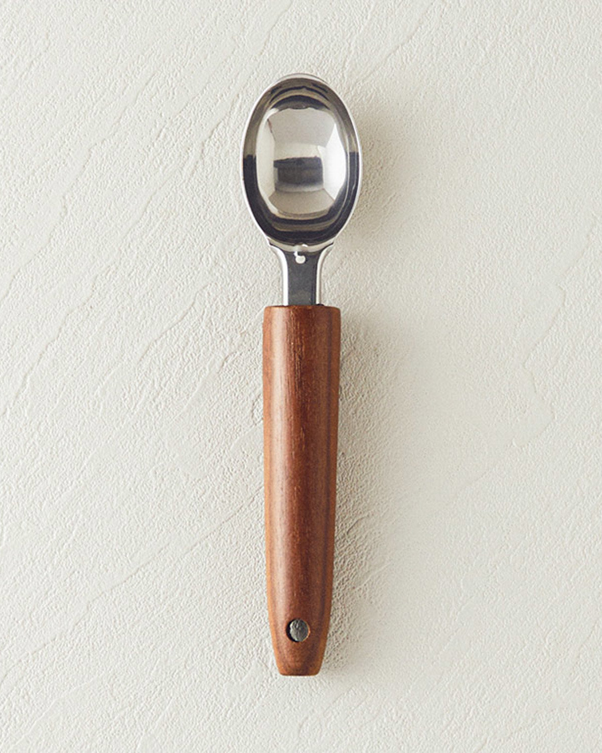 Steel Ice Cream Scoop Kitchen Tool 19.5 cm Brown