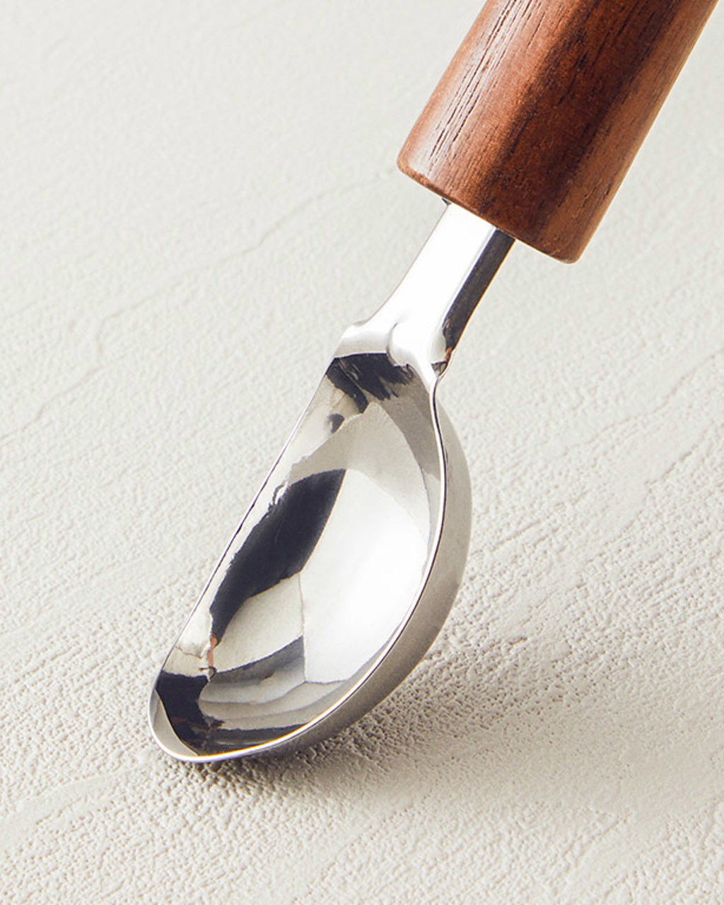Steel Ice Cream Scoop Kitchen Tool 19.5 cm Brown (view 2)