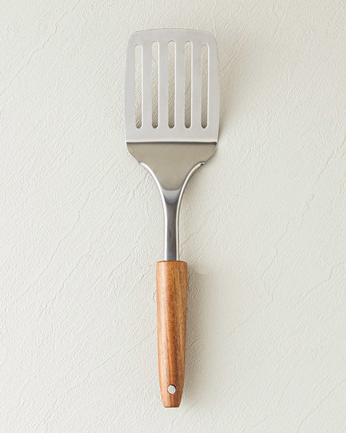 Woody Spatula Steel Grill Spatula Serving Tool 24 cm Brown