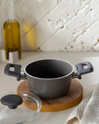 Pretty Aluminum Mini Pot 14 cm - Beige (view 2)