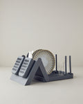 Portrait Plastic Dish Holder 42x23 cm Anthracite