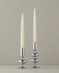 Christmas Tree 2 pcs Candle 26.4x5.7x3.5 cm Ecru