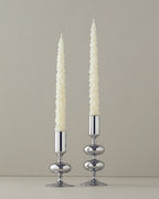 Christmas Tree 2 pcs Candle 26.4x5.7x3.5 cm Ecru