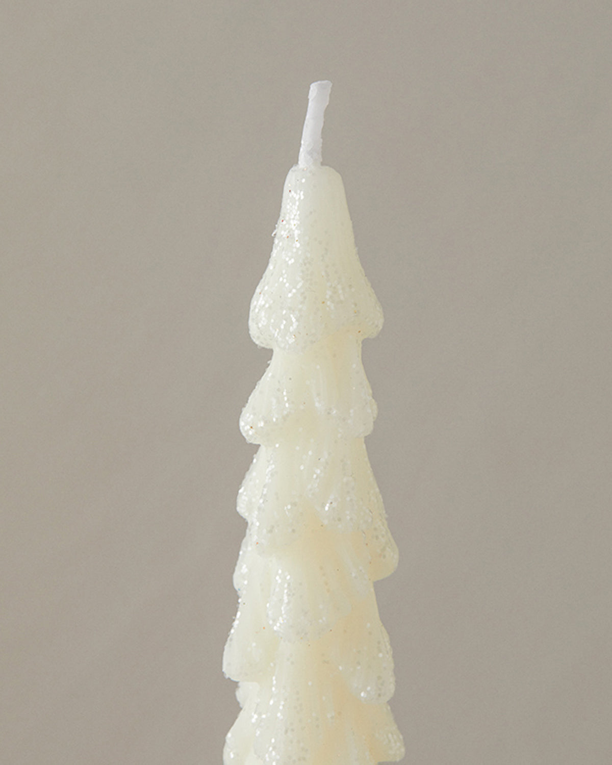 Christmas Tree 2 pcs Candle 26.4x5.7x3.5 cm Ecru (view 3)