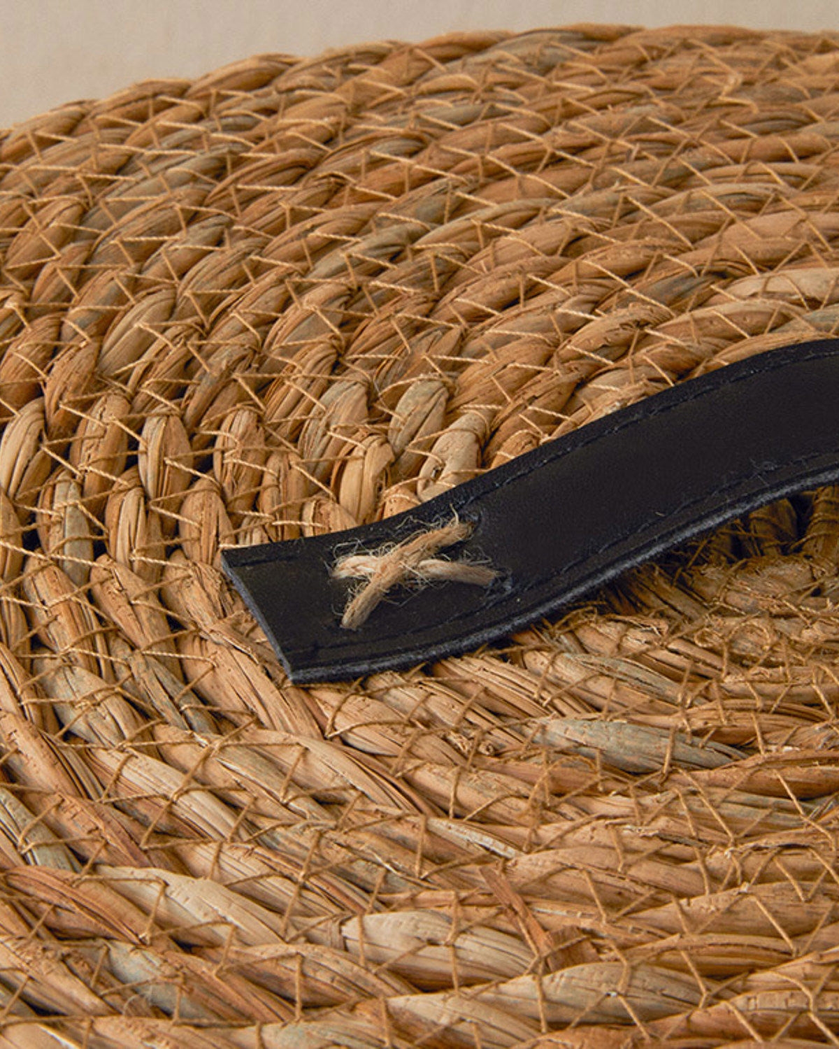 Natura Stripe Wicker Basket 22x12 cm Natural (view 3)