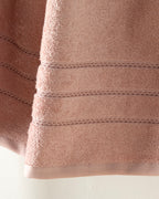 Soft Cotton Bath Towel 70x140 cm Light Pink (view 2)