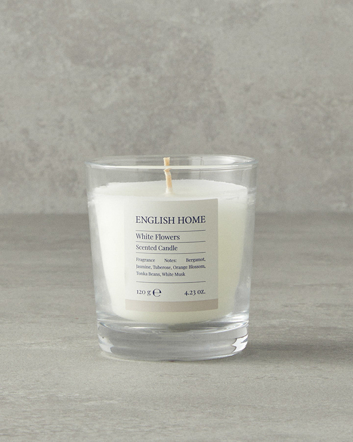 White Flowers Scented Candle 120 g (view 2)