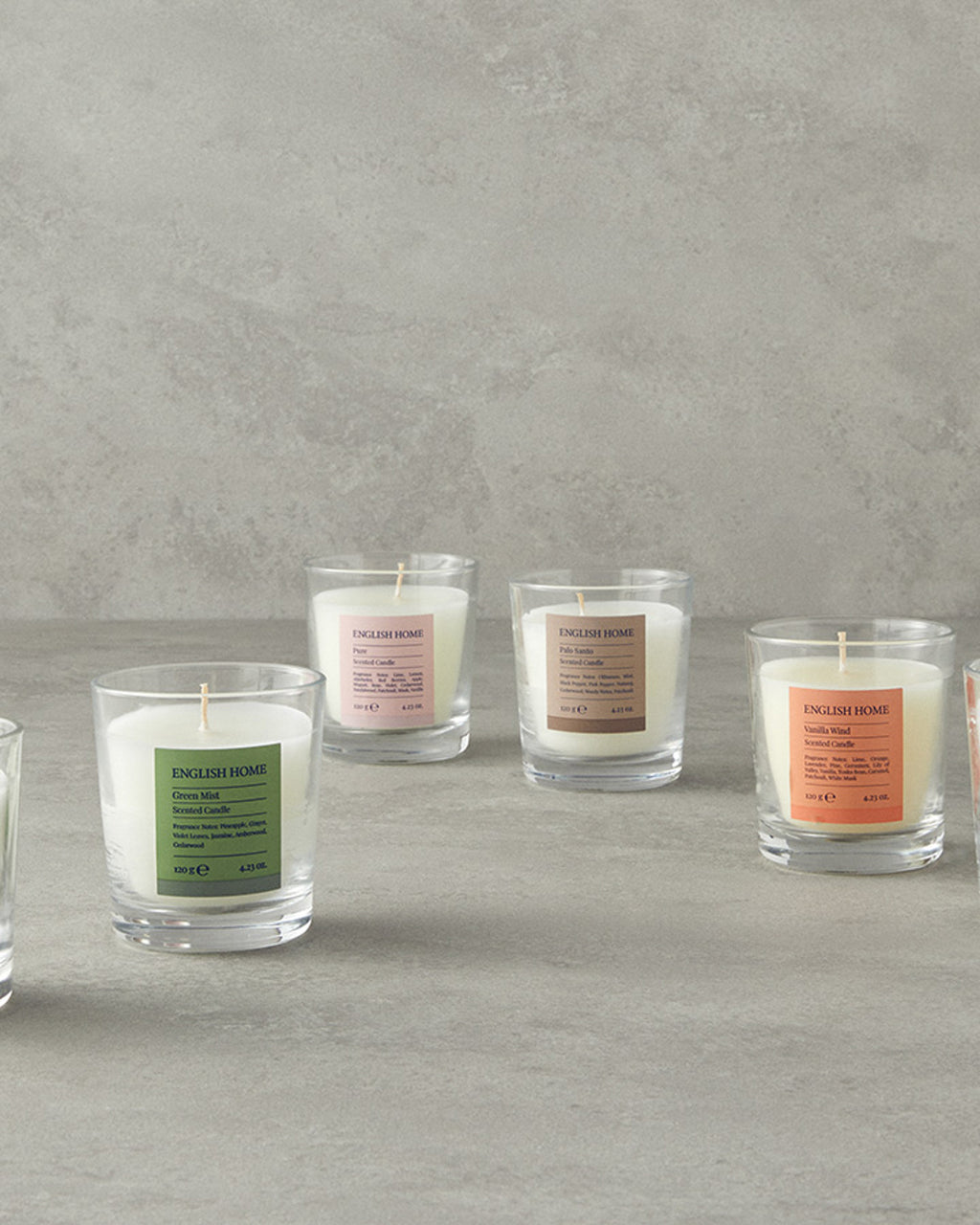 White Flowers Scented Candle 120 g (view 4)
