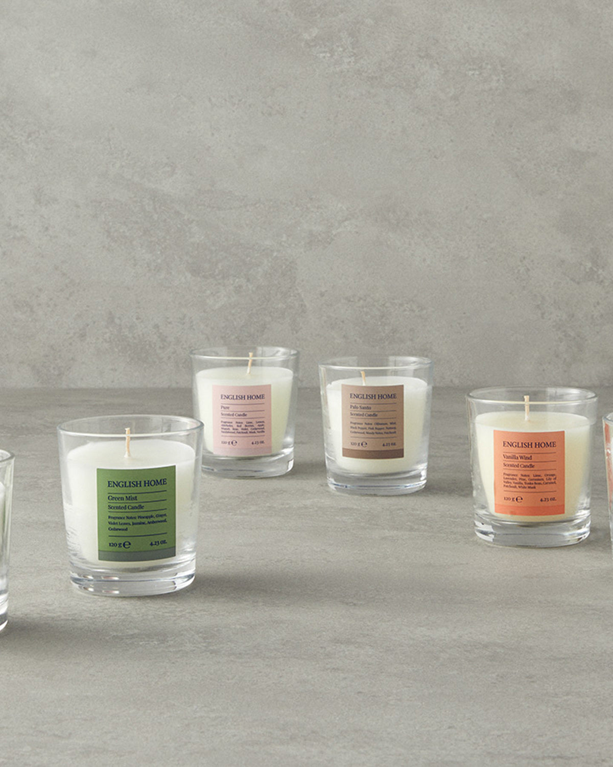 White Flowers Scented Candle 120 g (view 4)