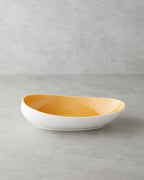 Boho New Bone China Bowl 30 cm Yellow