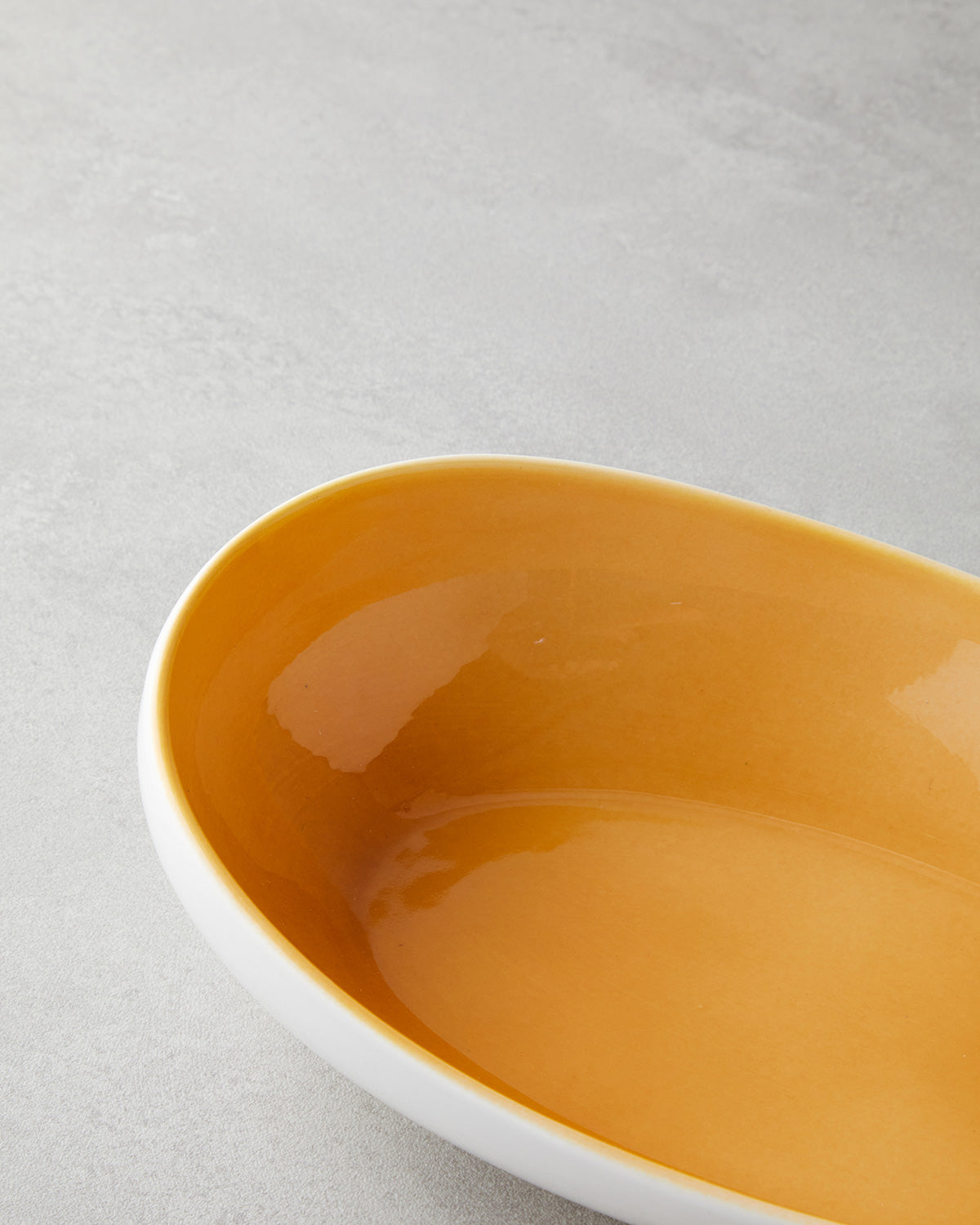 Boho New Bone China Bowl 30 cm Yellow (view 3)